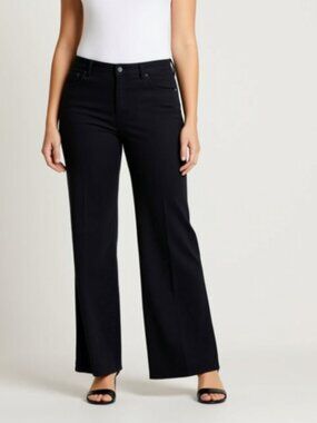 Simply Vera Black Pull-On Women’s Pants, Size XL (WPSV1)